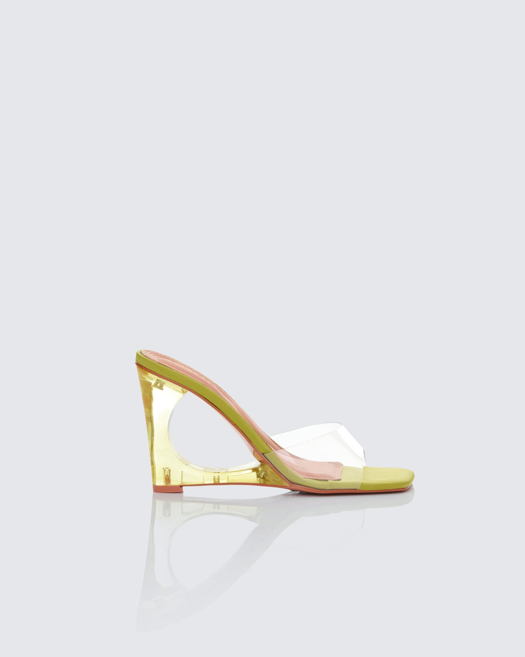 Finesse Karla Perspex Wedge Sandal