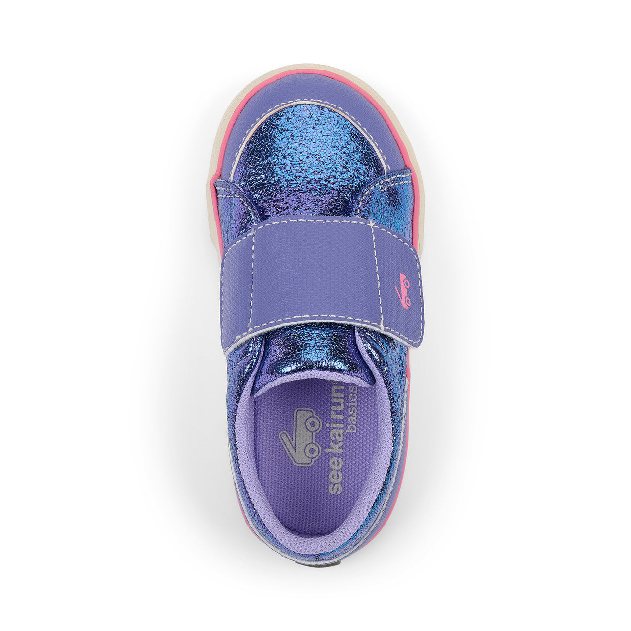 See Kai Run girls Toni Purple Metallic