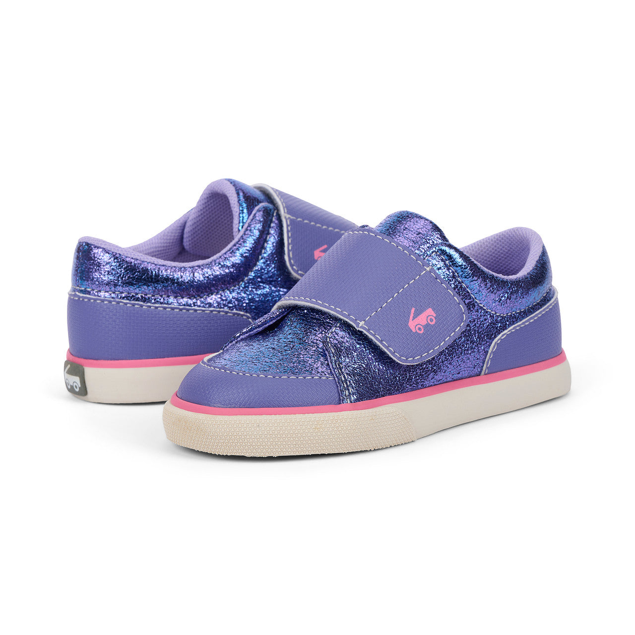 See Kai Run girls Toni Purple Metallic