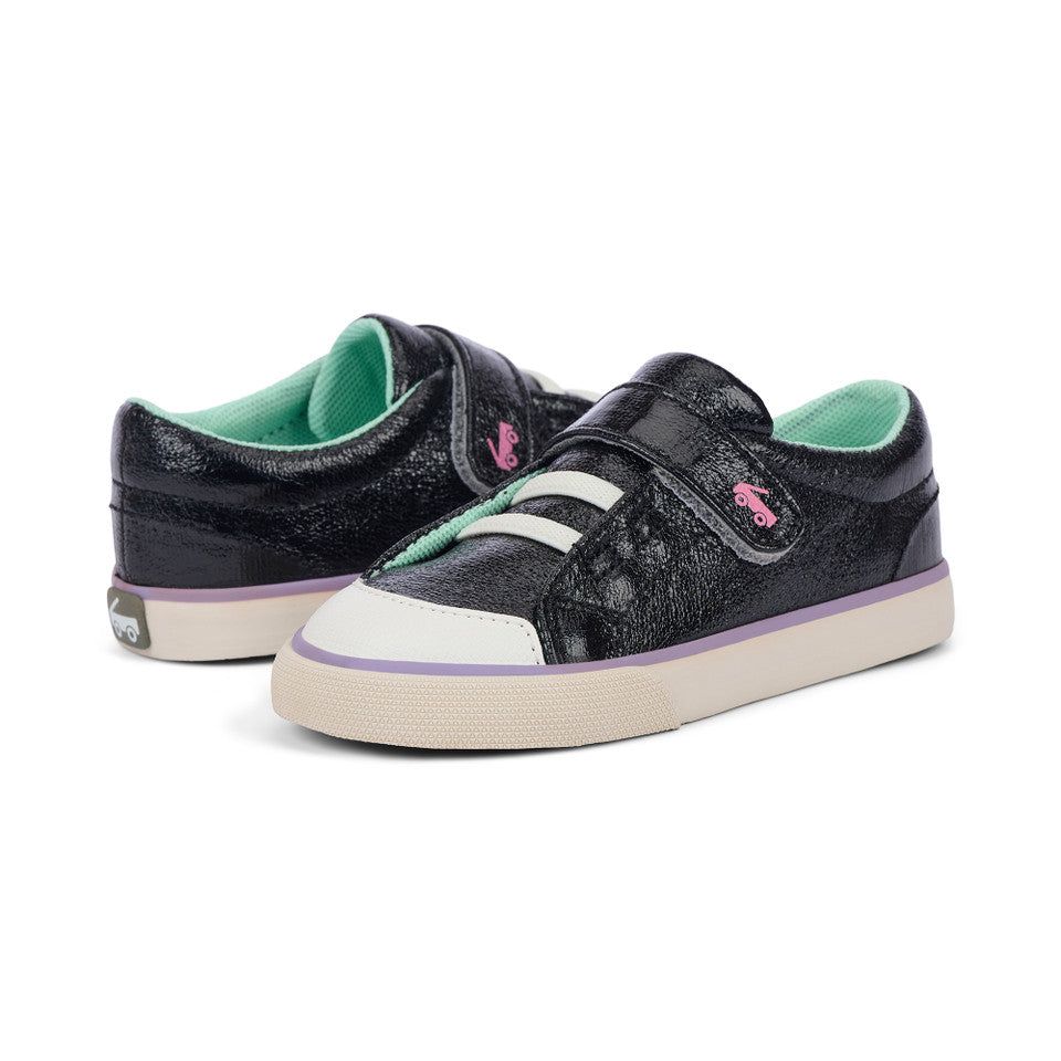 See Kai Run girls Alex Black Metallic