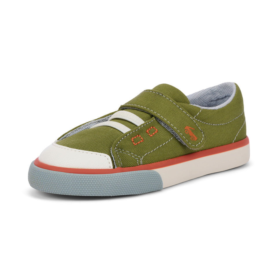 See Kai Run boys Alex Olive Green