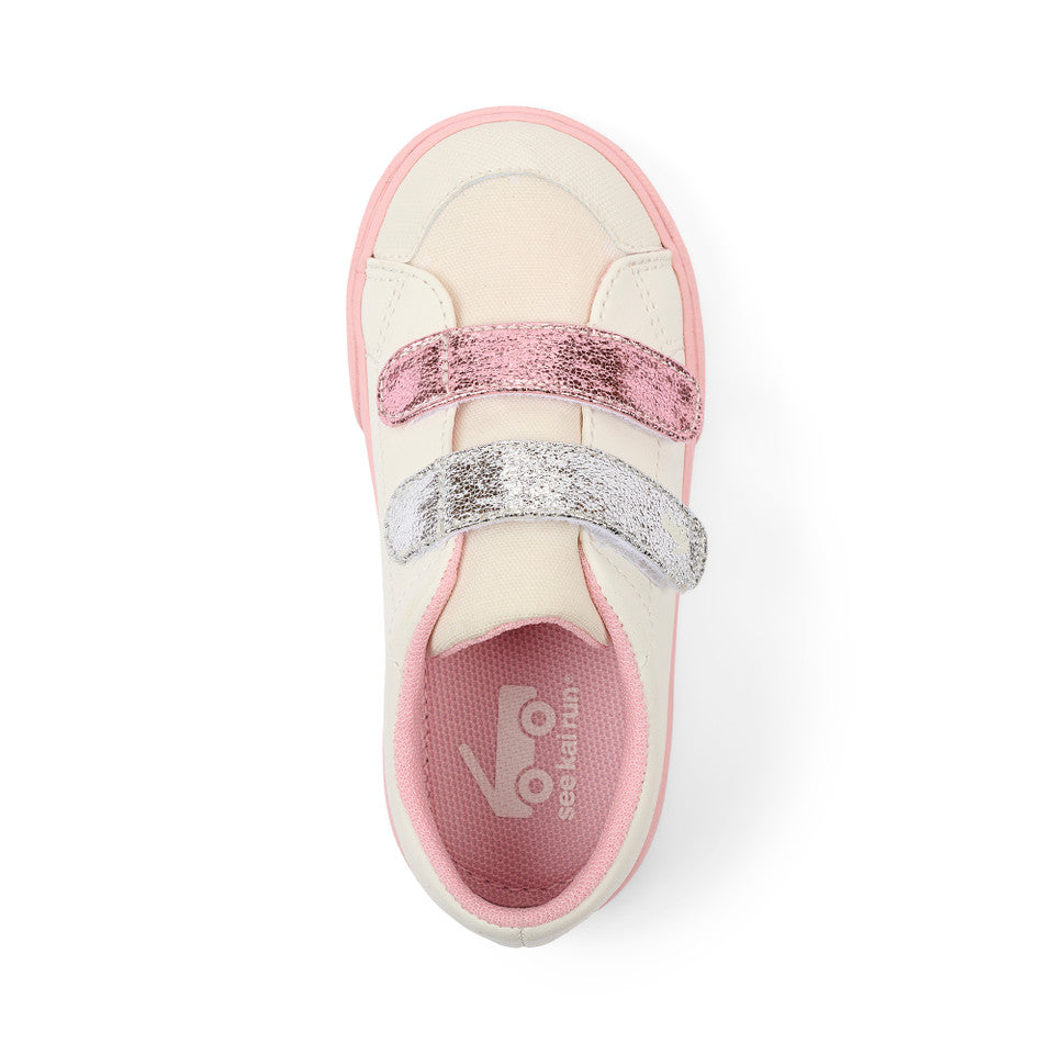 See Kai Run girls Morgan White/Pink