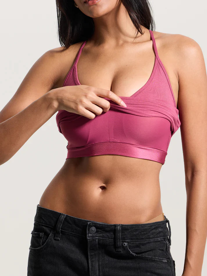 Klassy Strappy V-Neck Racerback