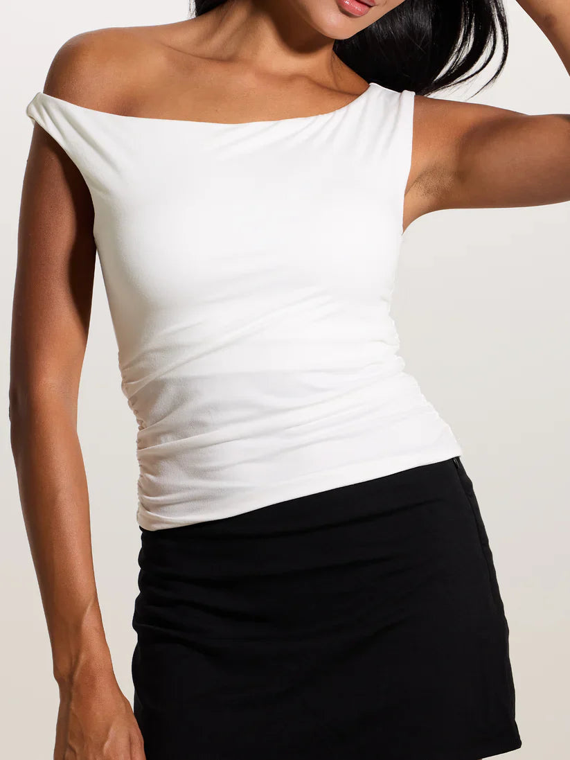 Klassy Asymmetric Off The Shoulder