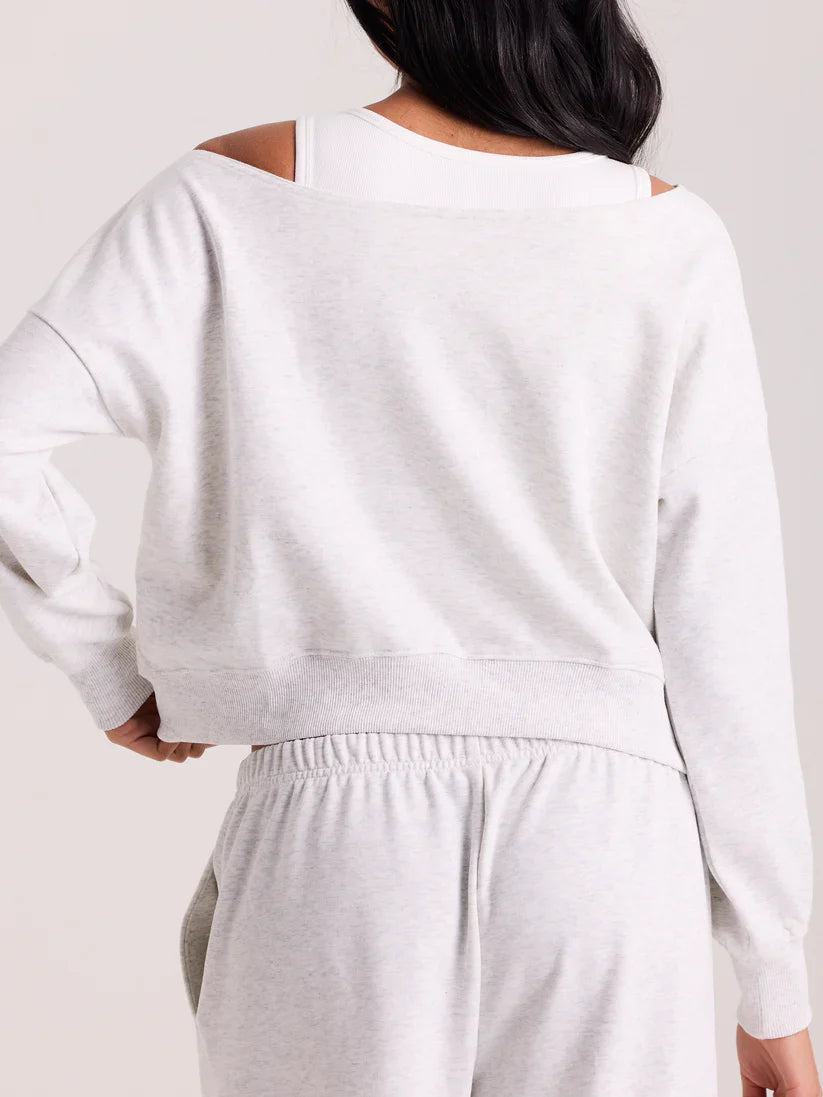 Klassy Asymmetric Sweatshirt Long Sleeve