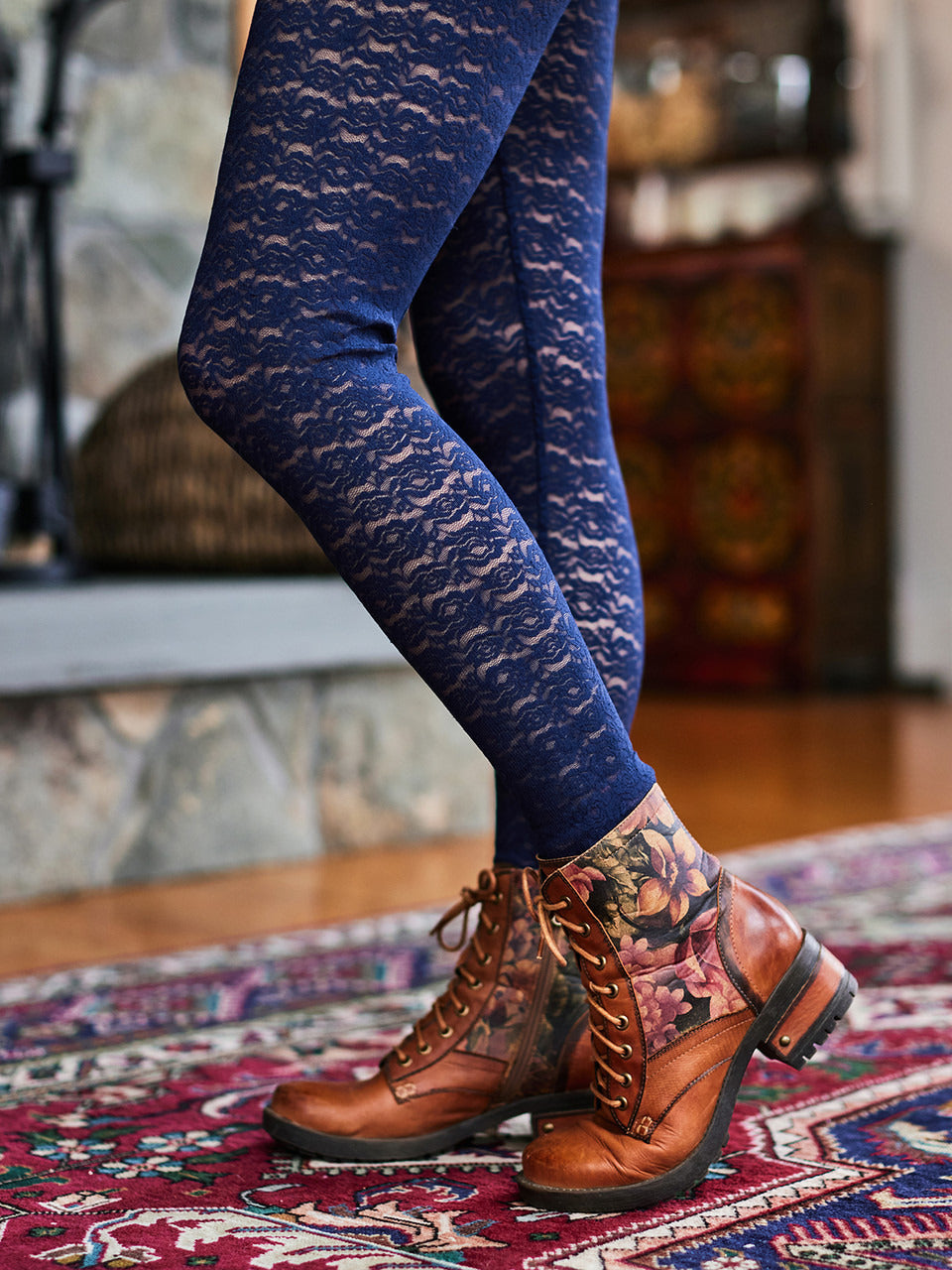 April Cornell Amelie Legging - Navy