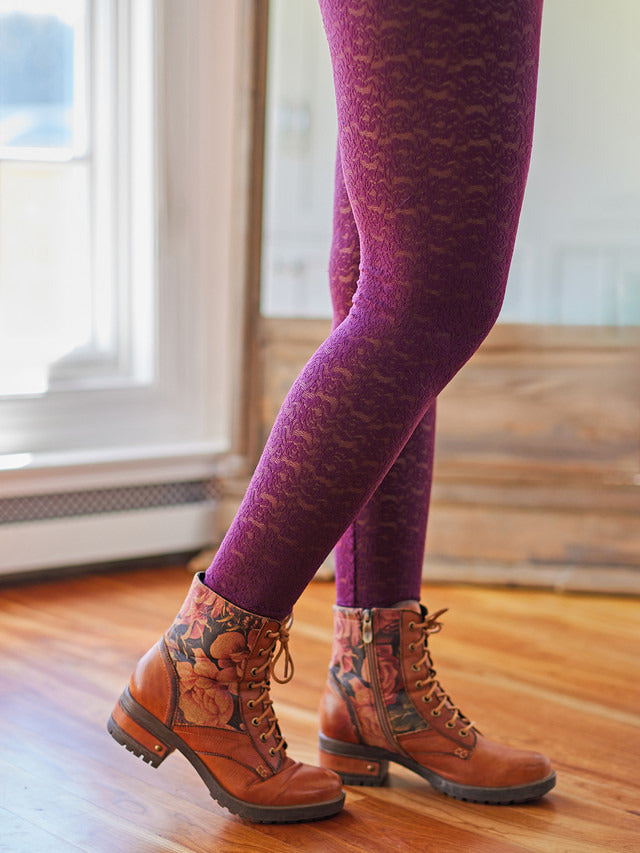 April Cornell Amelie Legging - Plum