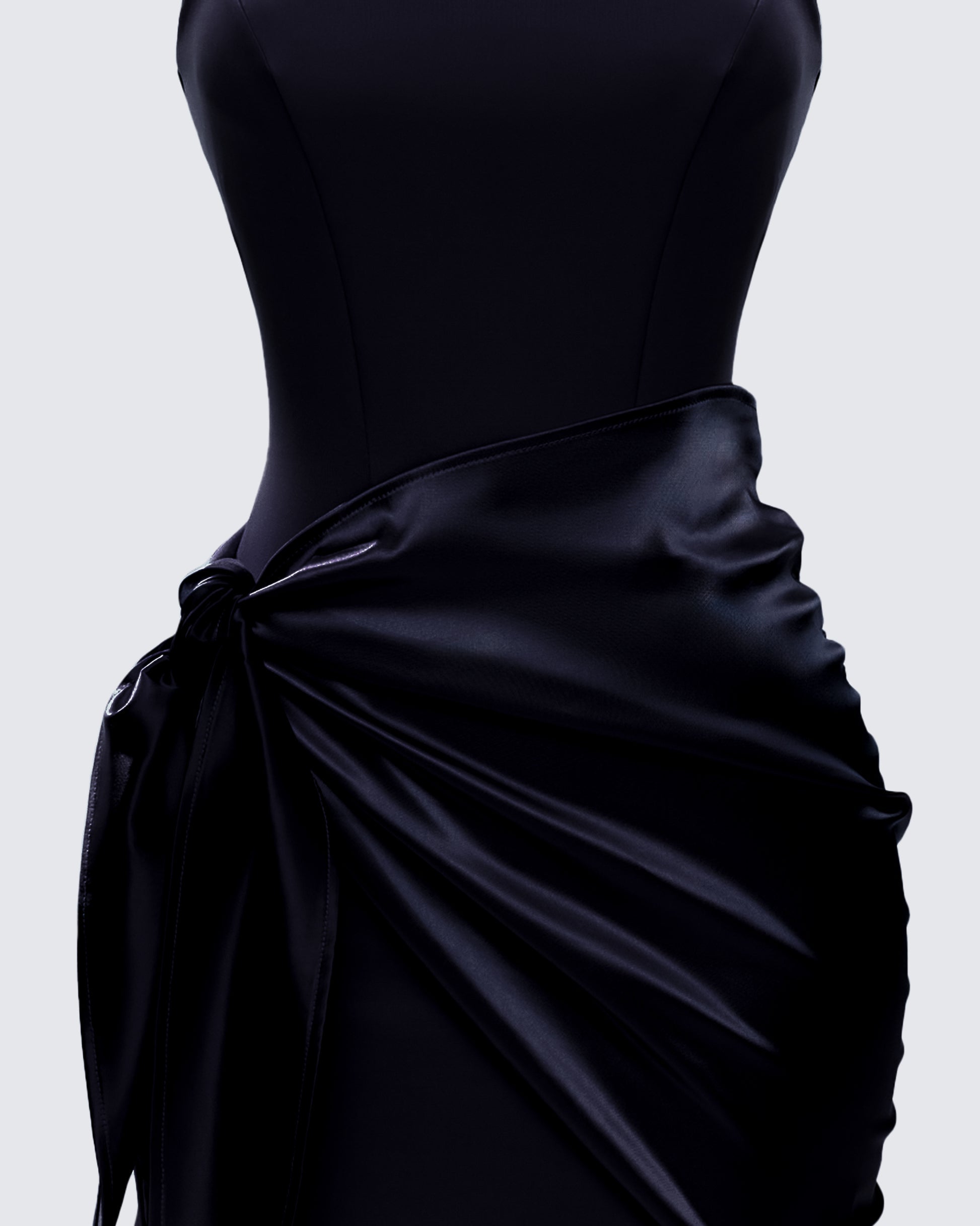 Lindsey Wrap Mini Dress