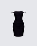 Finesse Lois Twist Strap Mini Dress