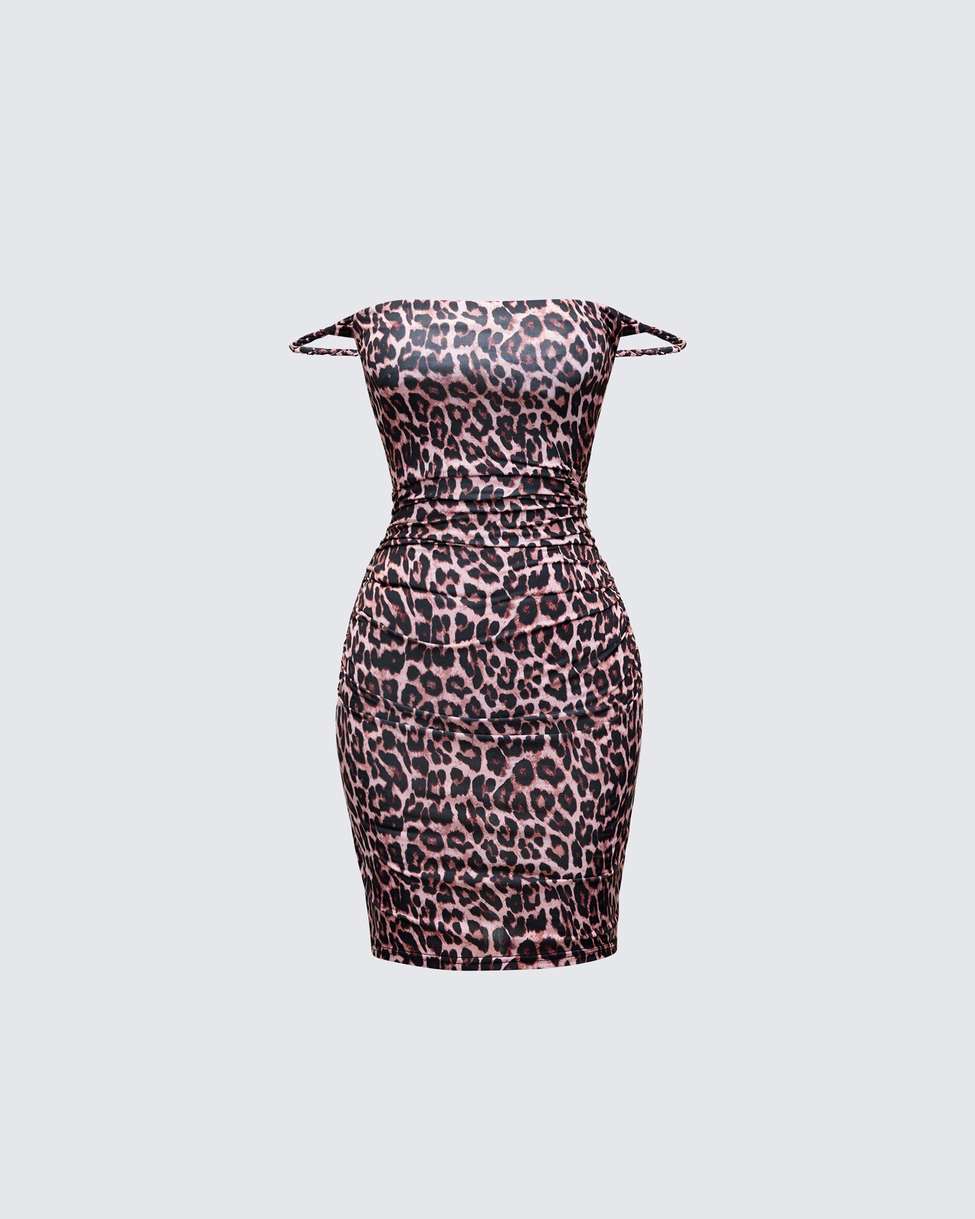 Finesse Lois Twist Strap Mini Dress