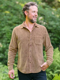 April Cornell Woodlands Washed Corduroy Shirt - Brown