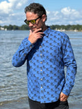 April Cornell Wandering Skier Shirt - Blue