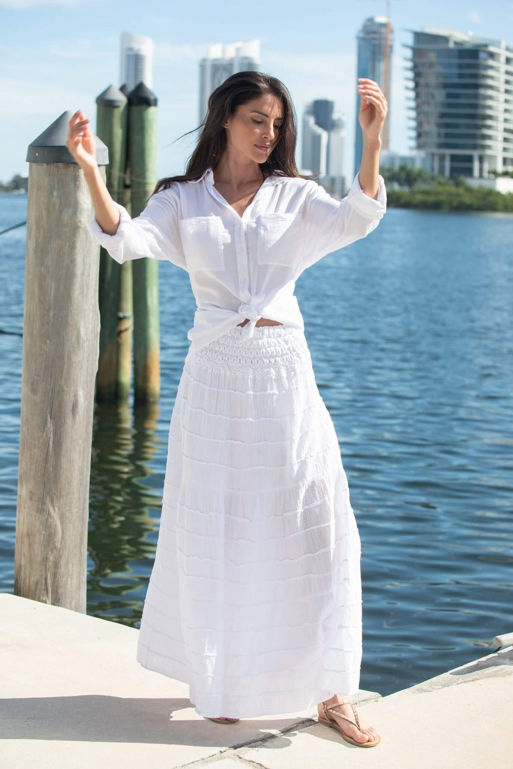 Cotton Natural Women's Lyon Skirt
