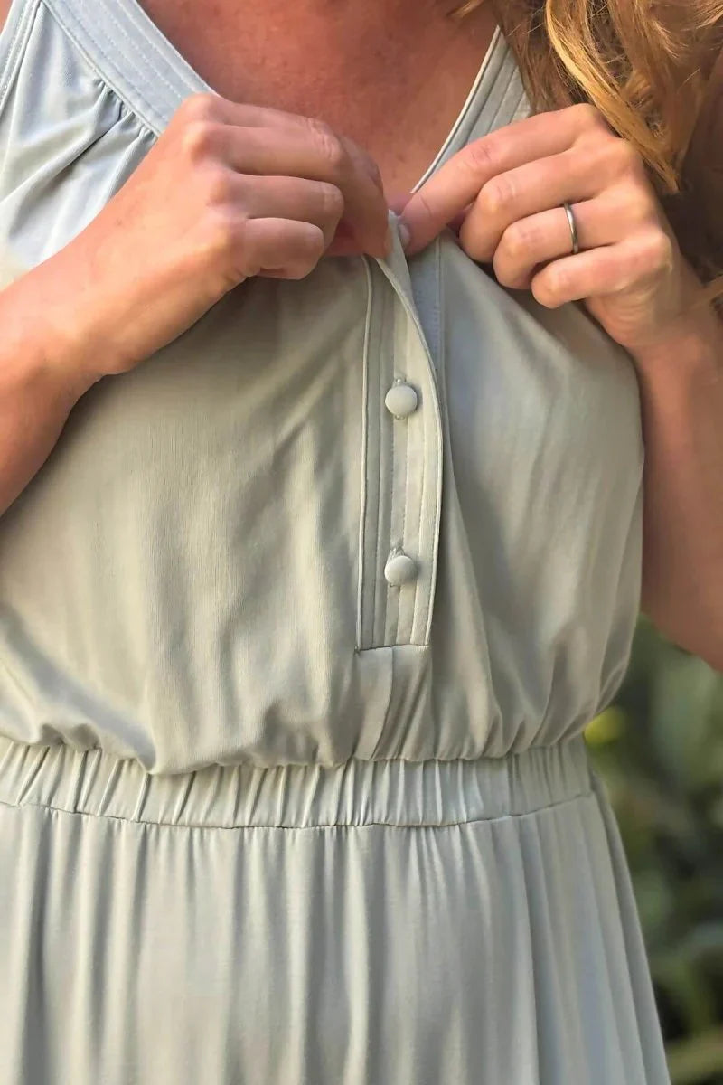 Simple Wishes Lark Maternity & Nursing Maxi Dress