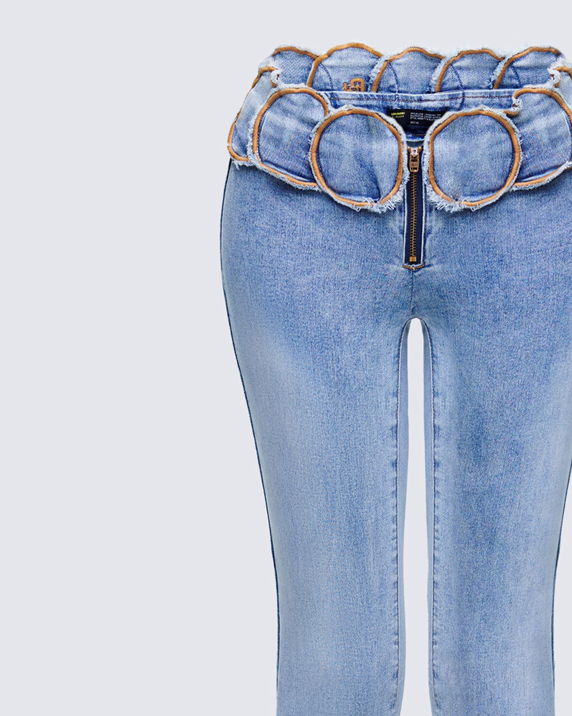 Finesse Ayra Denim Flared Pants