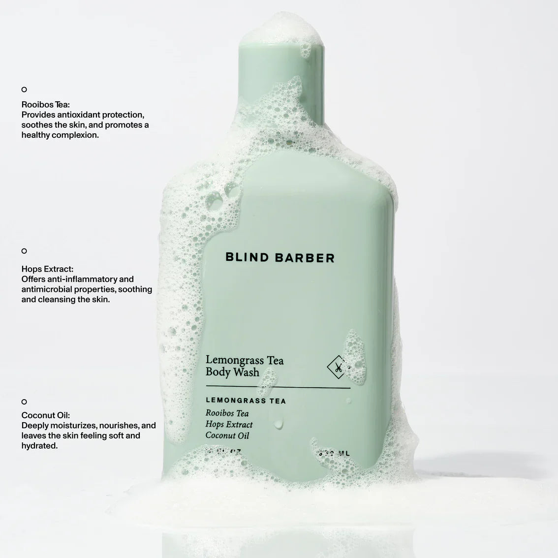 Blind Barber Lemongrass Tea Body Wash