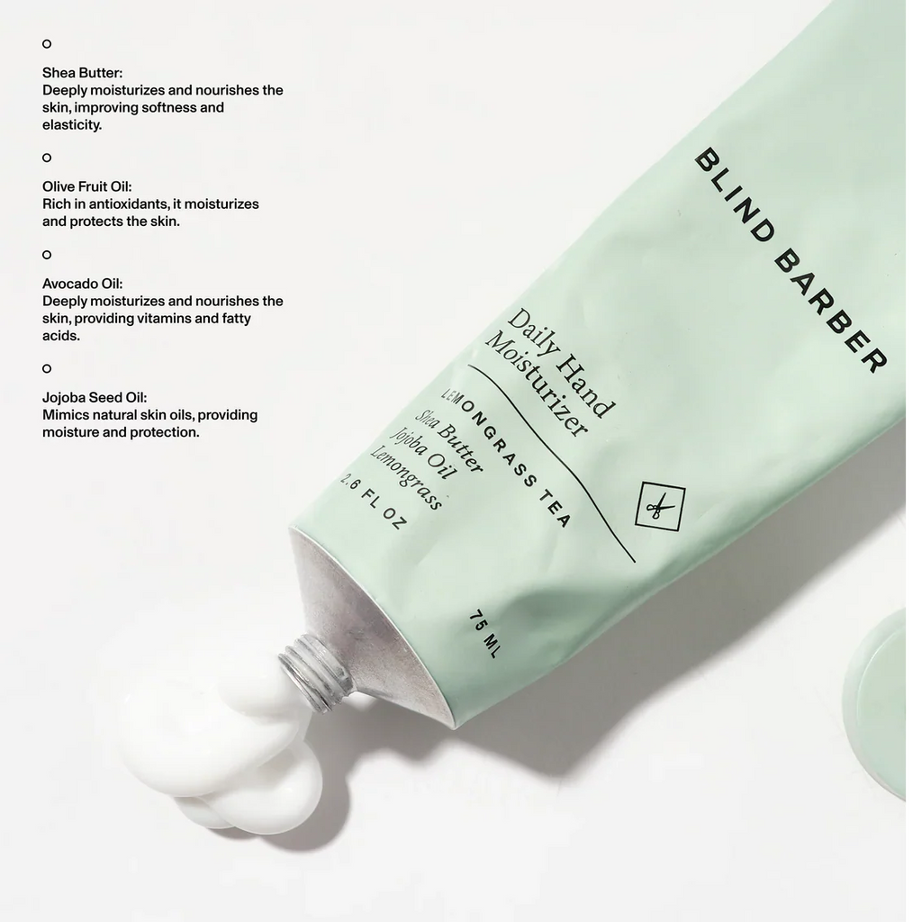 Blind Barber Lemongrass Tea Hand Moisturizer