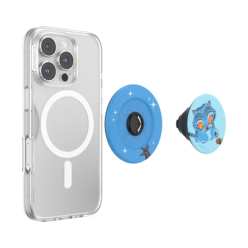 PopSockets Derpy Tiger - MagSafe PopGrip