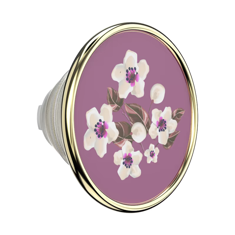 PopSockets Enamel Mauve Veil - MagSafe PopGrip 2