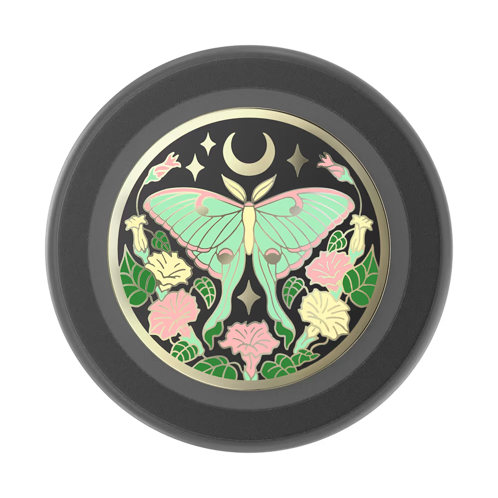 PopSockets Enamel Luna Moth - MagSafe PopGrip