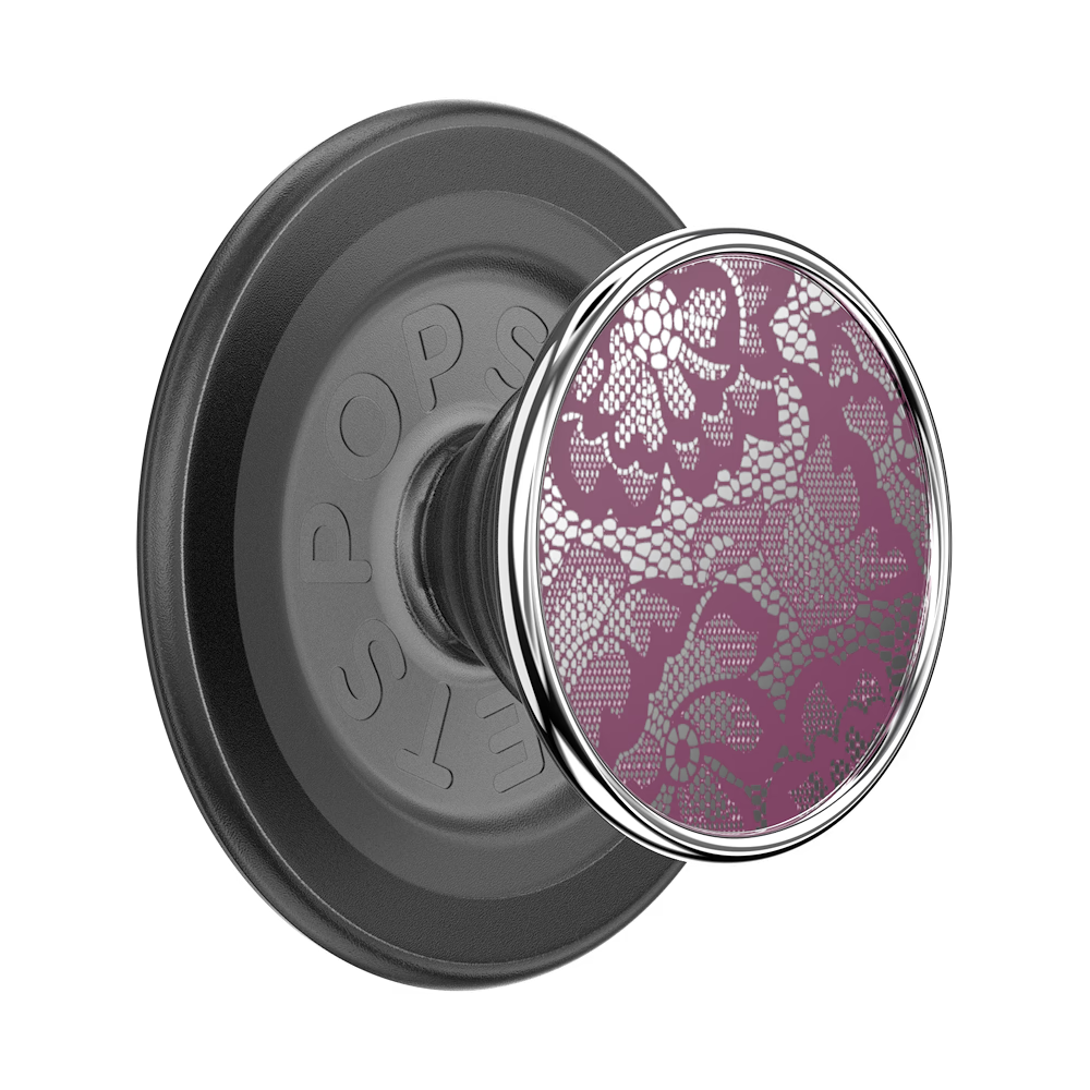 PopSockets Enamel Mauve Veil - MagSafe PopGrip 1