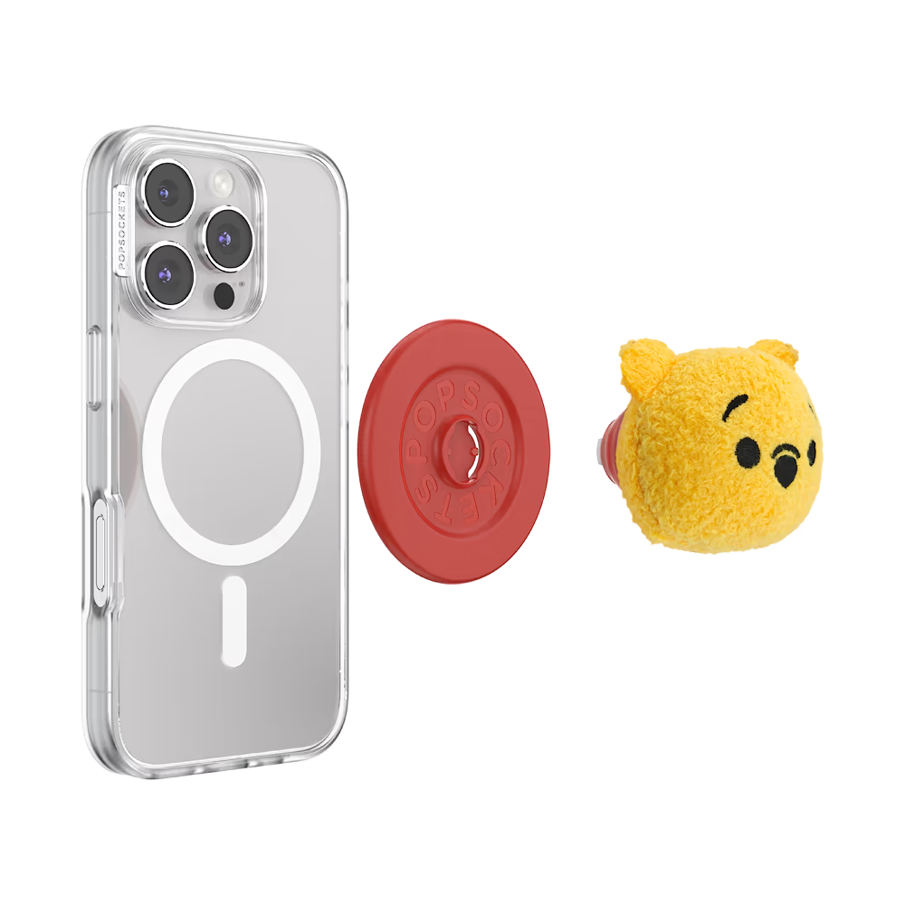 PopSockets Plush Pooh - MagSafe PopGrip