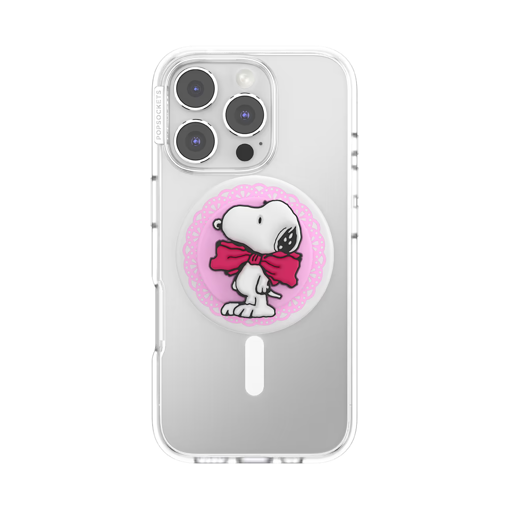 PopSockets PopOut Snoopy Tied in a Bow - MagSafe PopGrip