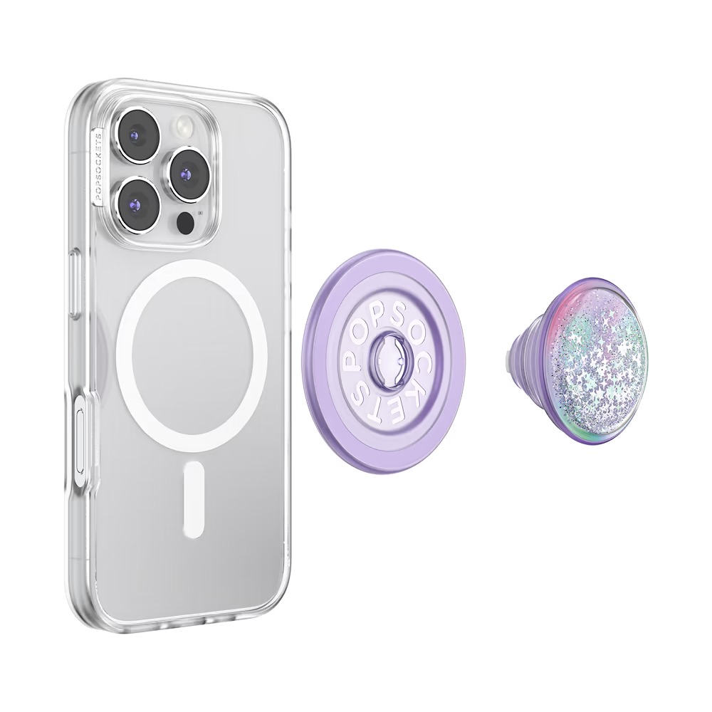 PopSockets Tidepool Squishy Unicorn Magic - MagSafe PopGrip