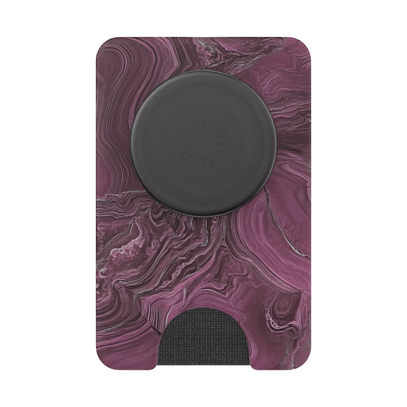 PopSockets Pressed Flower After Dark - MagSafe PopWallet+