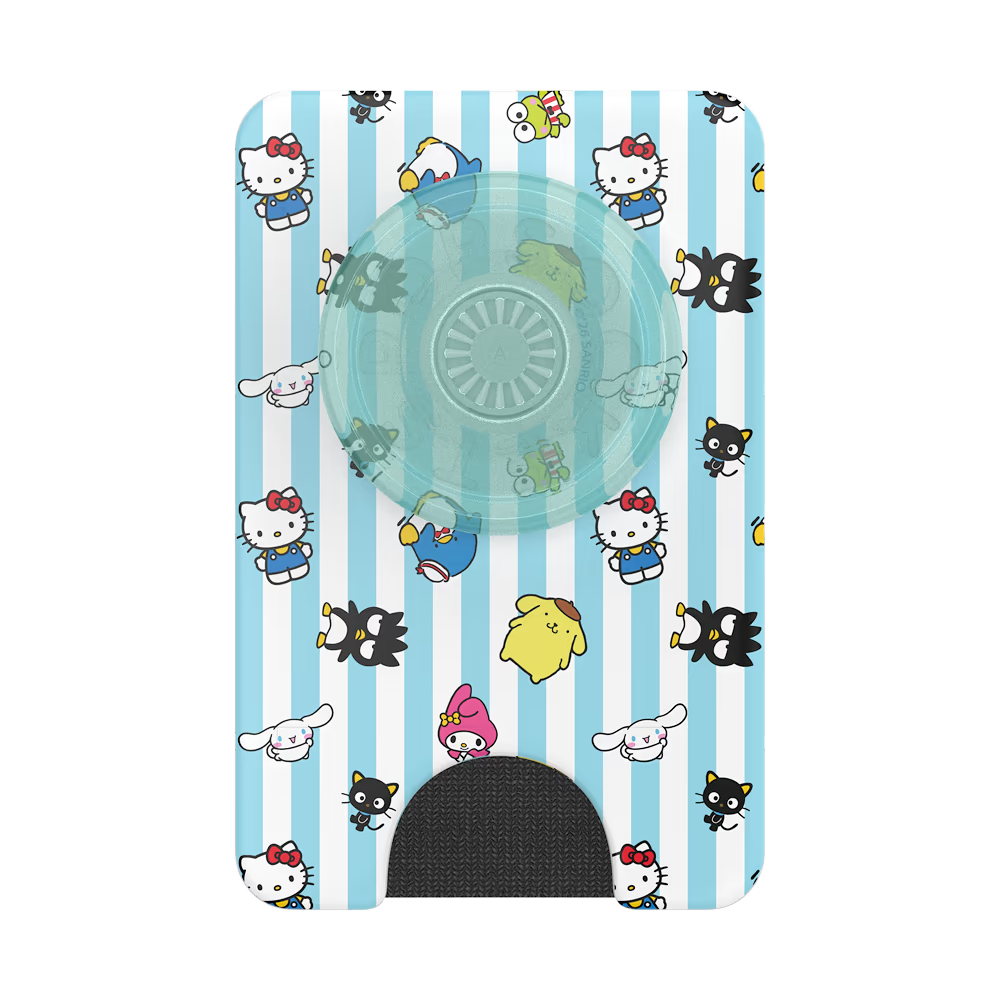 PopSockets Hello Kitty and Friends Stripe - MagSafe PopWallet+