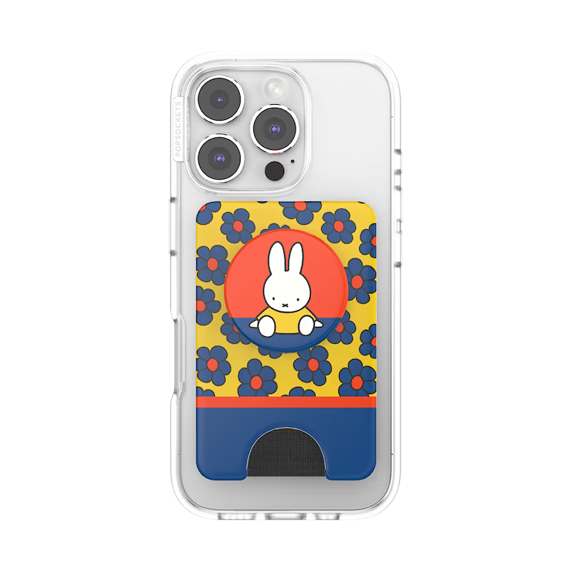PopSockets Relax Miffy - MagSafe PopWallet+