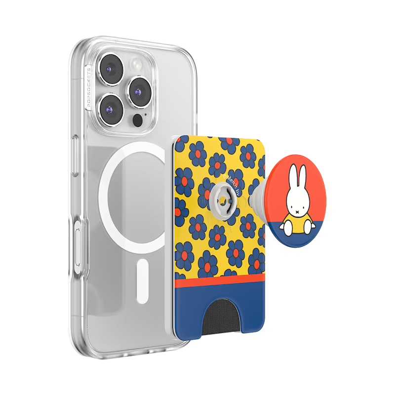 PopSockets Relax Miffy - MagSafe PopWallet+