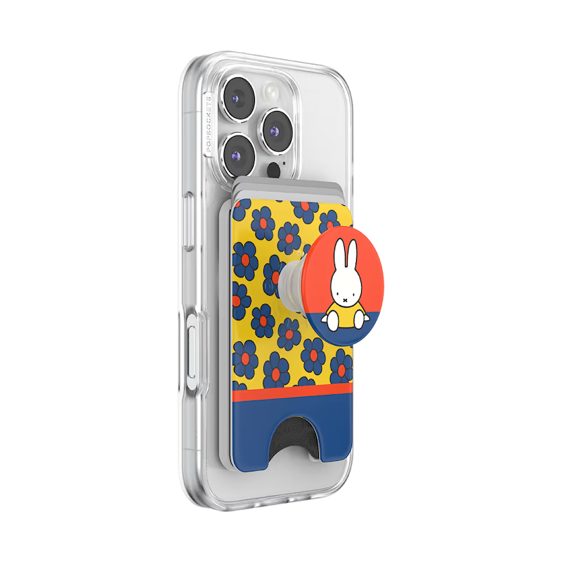 PopSockets Relax Miffy - MagSafe PopWallet+