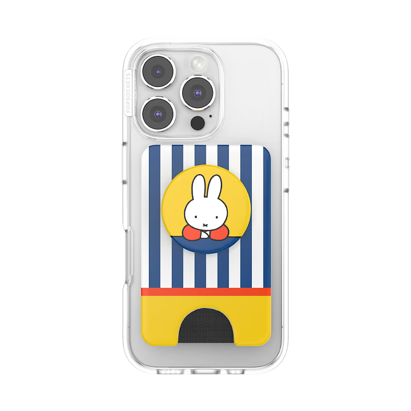 PopSockets Relax Miffy - MagSafe PopWallet+