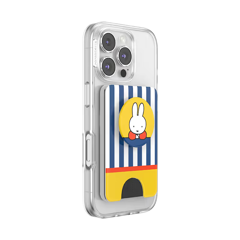 PopSockets Relax Miffy - MagSafe PopWallet+