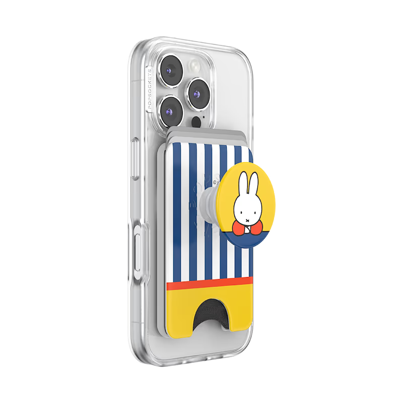 PopSockets Relax Miffy - MagSafe PopWallet+