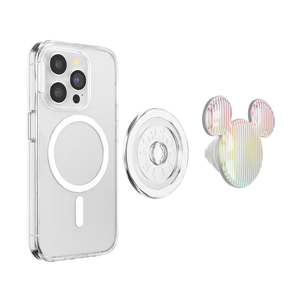 PopSockets Airbag Sherbert Mickey Stripe - MagSafe PopGrip