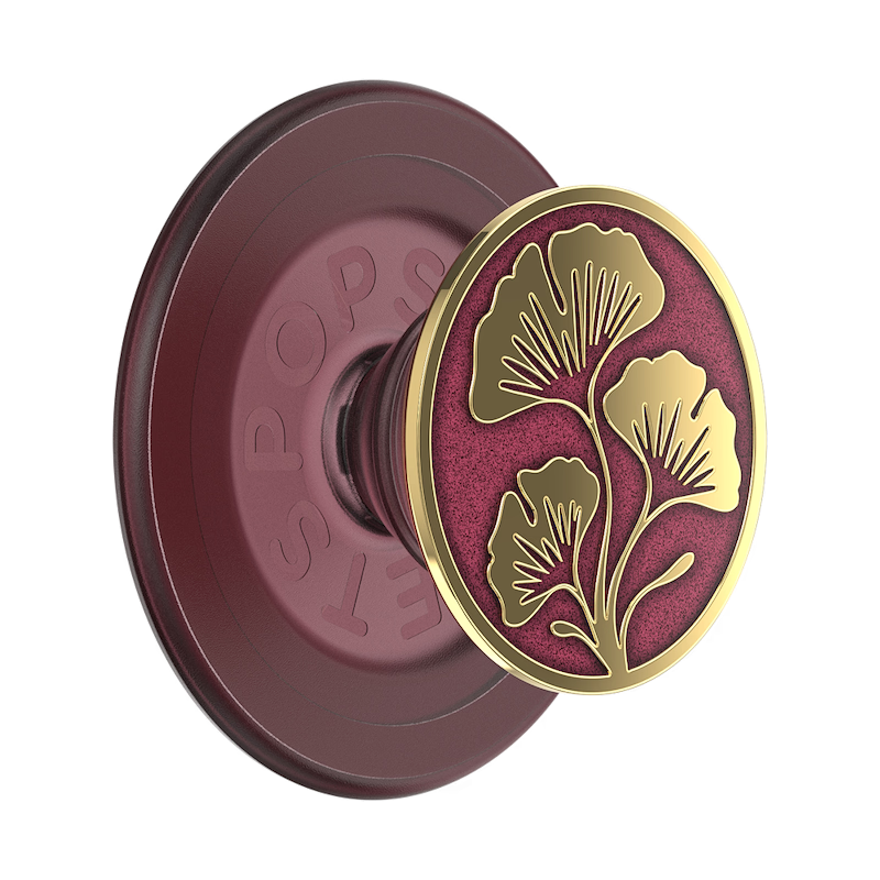 PopSockets Enamel Floral Relief - MagSafe PopGrip 3
