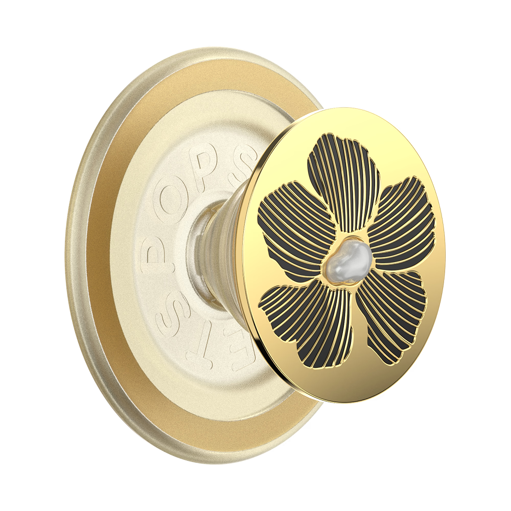 PopSockets Enamel Floral Relief - MagSafe PopGrip 4