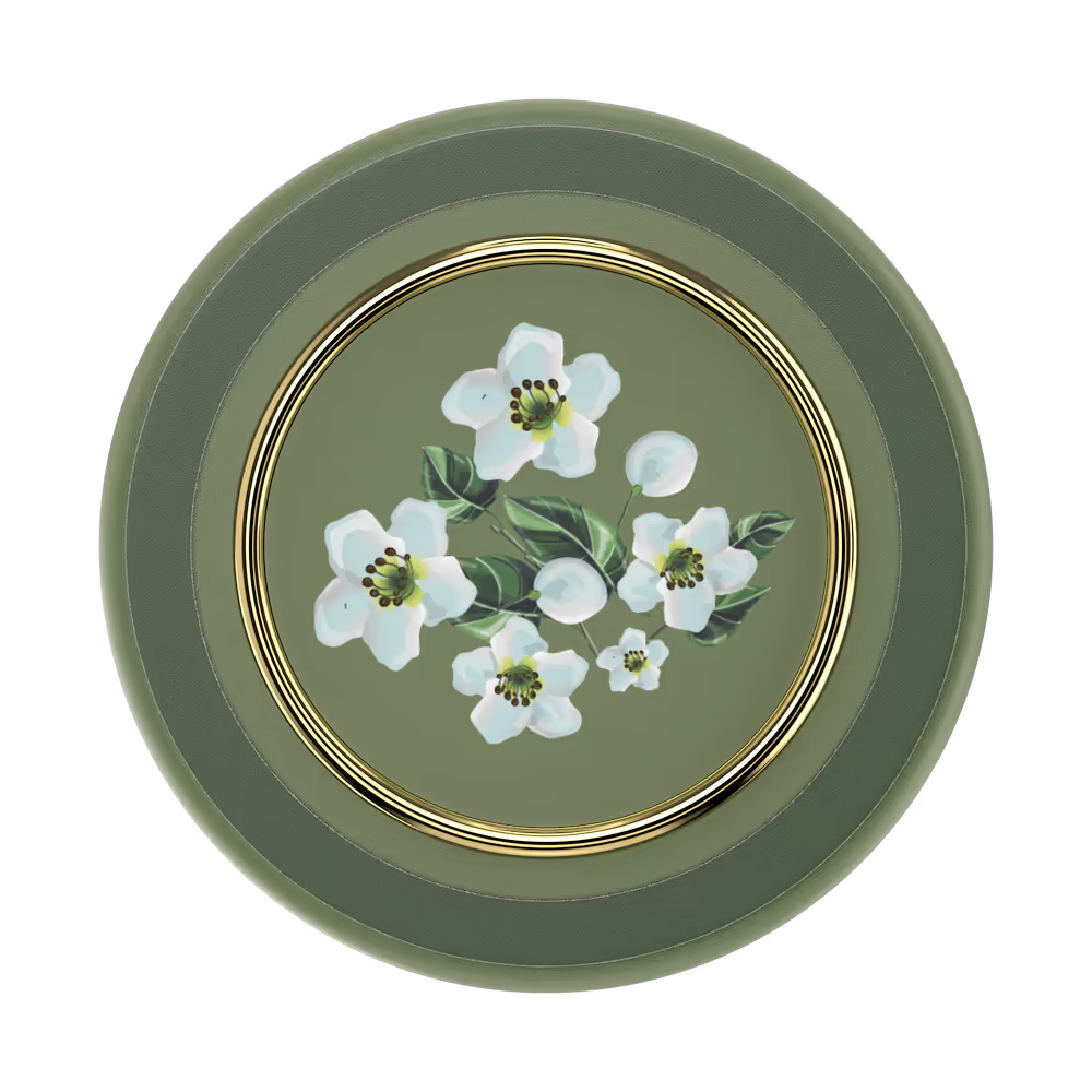 PopSockets Enamel Floral Relief - MagSafe PopGrip 1