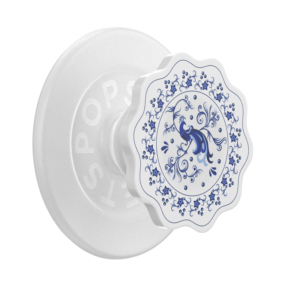 PopSockets Enamel Floral Relief - MagSafe PopGrip 3