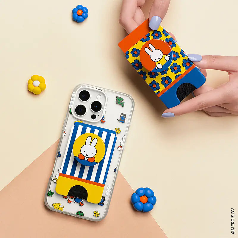 PopSockets Relax Miffy - MagSafe PopWallet+