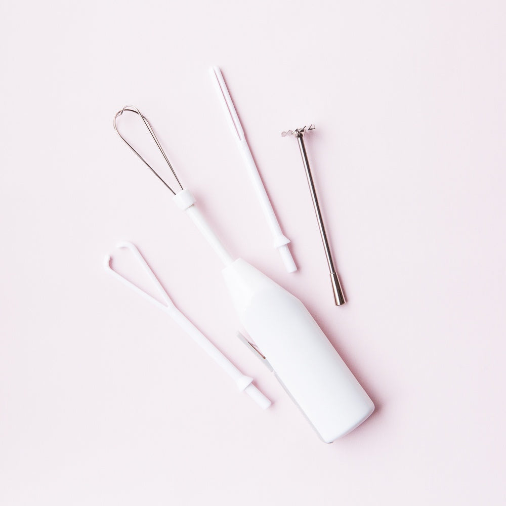 Bramble Berry Mini White Plastic Mixer