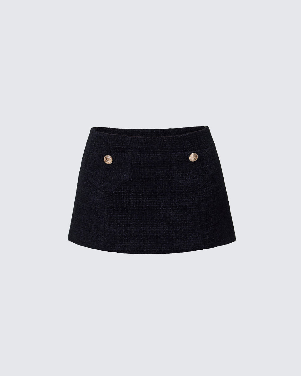 Finesse Nomi Tweed Mini Skirt