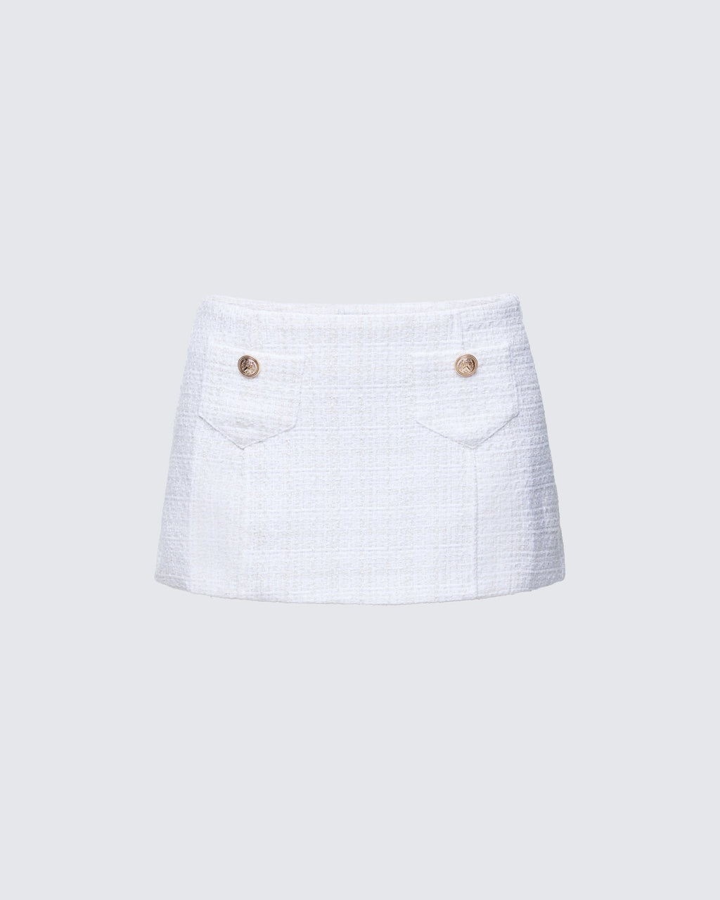 Finesse Nomi Tweed Mini Skirt