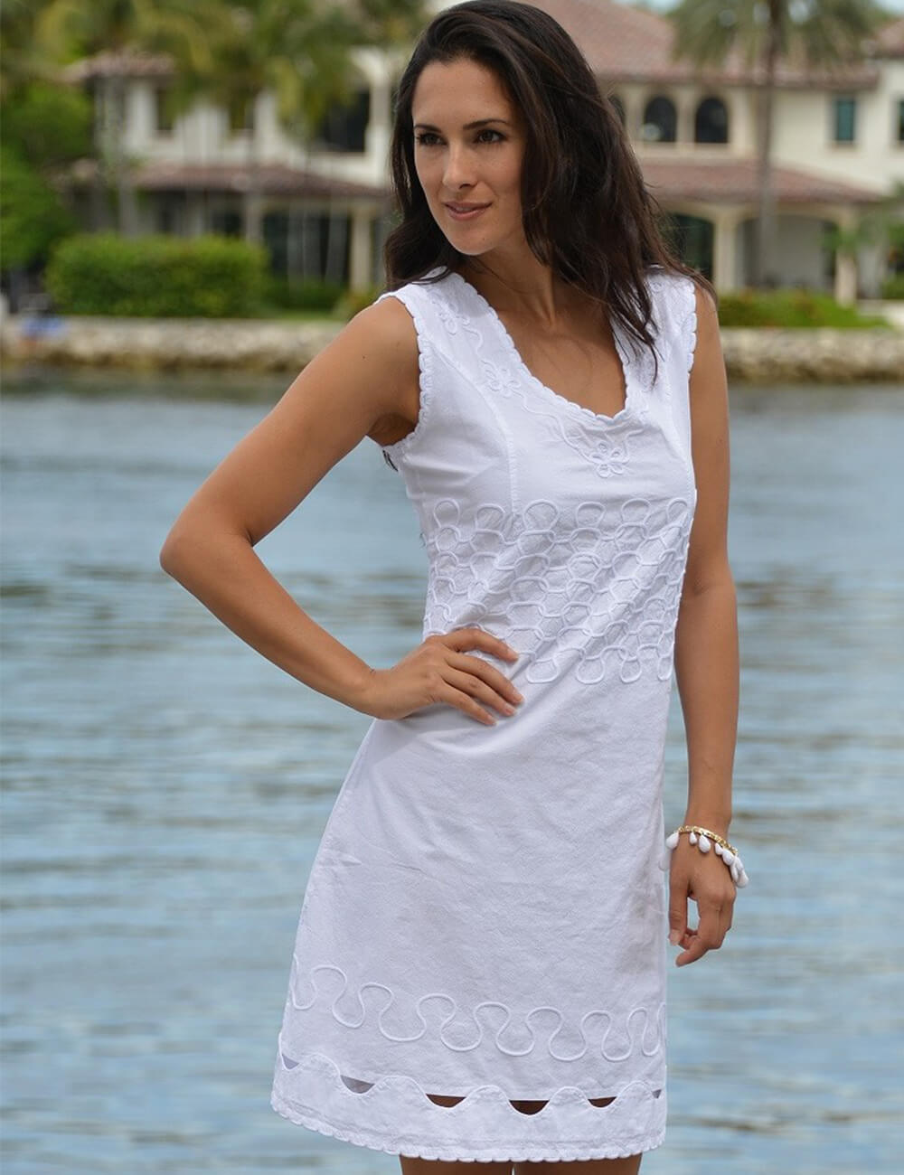 Cotton Natural Women's Largo Dress