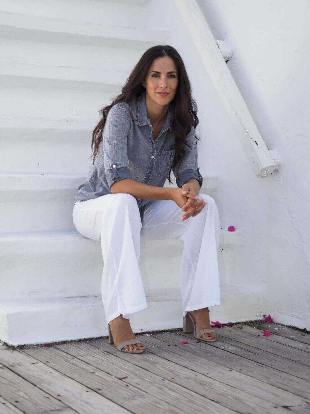 Cotton Natural Women's Kate Fossil Gray Shirt