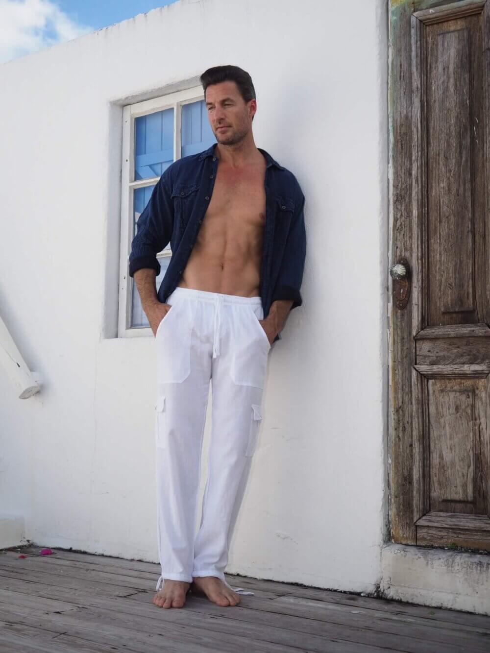 Cotton Natural Men's St. Vincent Pants