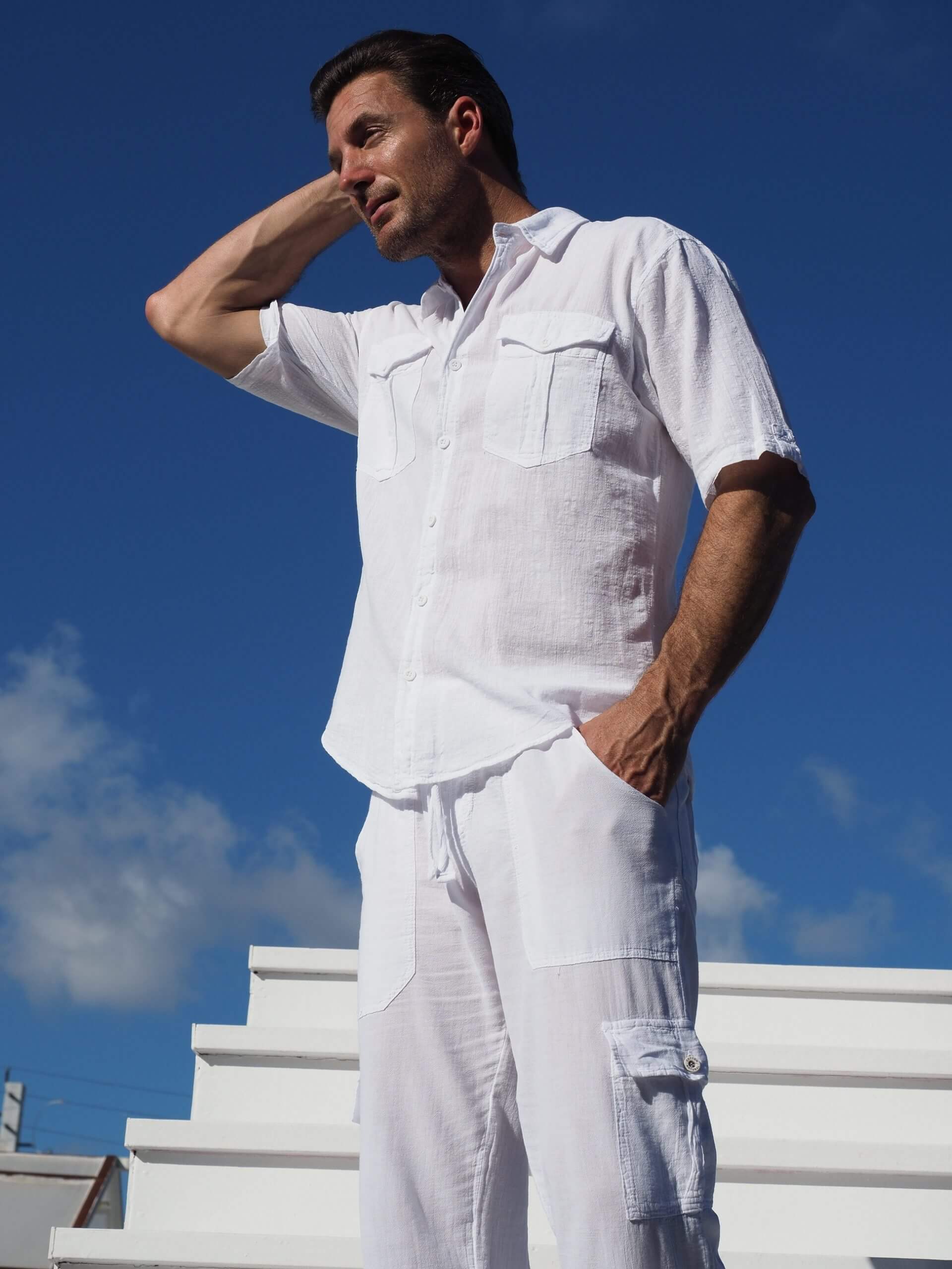 Cotton Natural Men's Halo Shirt