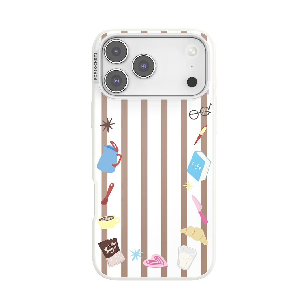 PopSockets Winter Blue-Red - MagSafe Case